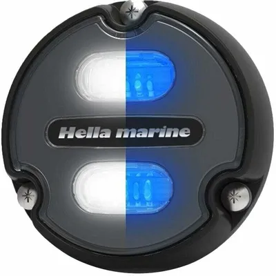 Immagine prodotto di Hella Marine Apelo A1 Polimero Bianco/Blu Luce subacquea Lente carbone Palubní světlo