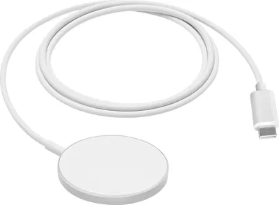 Immagine prodotto di Bwoo, caricatore MagSafe per iPhone 15W con cavo USB-C da 1 m, compatto, bianco
