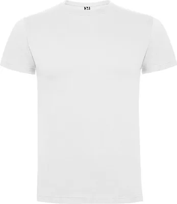 Produktbild von Roly CA6502 | Herren Dogo Premium T-Shirt, Single-Jersey - Farbe: White 01 - Größe: M