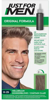Produktbild von Just For Men Original Formula, Haarfarbe für Männer, Hellbraun (H25)
