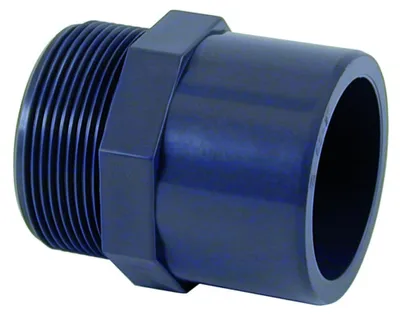 Produktbild von PVC - U Übergang Muffe x AG 63-50mm x 1 1/2" PN10