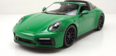 Produktbild von Minichamps 155061065 Porsche 911 992 Targa 4 GTS 2021 grün 1:18