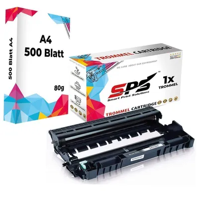 Produktbild von 1x Trommel DR2300 DR-2300 Kompatibel für Brother HL-L2321D + DIN A4 Druckerpapier 500 Blatt