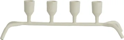 Produktbild von Light & Living - Kerzenständer Calzada - Weiß - 38x11,5x10cm
