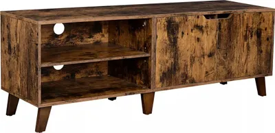 Produktbild von In And OutdoorMatch Schrank Mindr - Industrial - Möbelschrank - Holz - Braun - 140x40x50cm