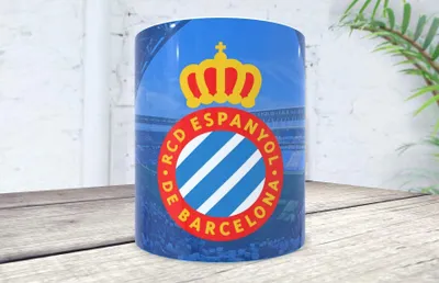 Espanyol Cup Kaffeetasse 350 ml Keramik, spülmaschinenfest