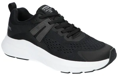 Produktbild von American Club RH183, Sportschuhe Memory Foam System, atmungsaktiv leicht Sneaker, Schwarz 38