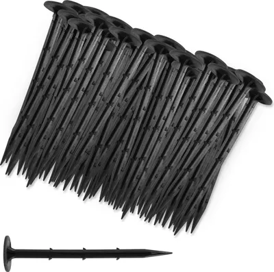 Obrázok produktu pre Zemná kotva zemná kotva 400 balenie, zemné kolíky plastové 16cm, záhradné rúno upevnenie, plot, kempovanie, upevnenie kotvy