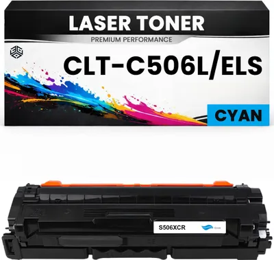 Produktbild von XL Toner kompatibel für Samsung CLT-C506L / ELS(C506L) CLP-680ND CLX-6260FR/6260FD/6260ND/6260FW in Cyan