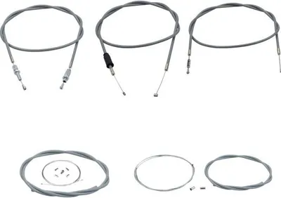 Image de Set de câbles Bowden gris 5 pièces pour Hercules Prima 2 4 / M 1 2 3 4 / C 1 2 3 / P1 (automatique)