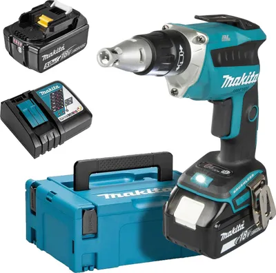 Produktbild von Makita DFS452RTJ, Gürtelklip, 4000 RPM, 5 mm, Akku, 18 V, 5 h