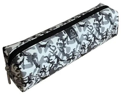 Produktbild von Piórnik prostokątny Camouflage Grey ekoskóra