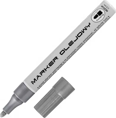 Produktbild von Toma Economy 420 Runder silberner Ölmarker