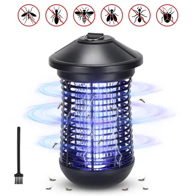 Zdjęcie produktu dla Elektryczna pułapka na owady 18 W z lampą UV i diodami LED – do użytku na zewnątrz, odstraszacz komarów, pułapka na owady, pułapka na komary, lampa na komary, pułapka na komary