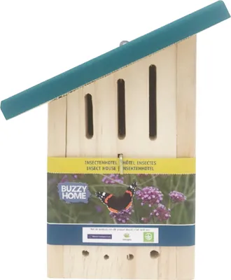 Produktbild von Insekten Nistkasten für Bienen & Schmetterlinge | Nistkasten von Buzzy Home