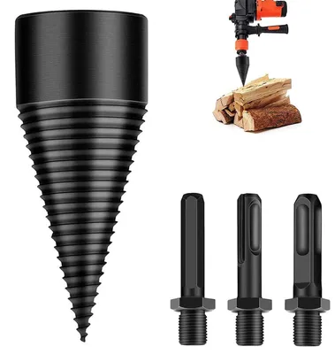 Produktbild von Solidchoice – Holzspalter-Schraubspindel mit 3 Bohrungen, 42 mm