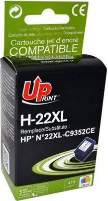 Immagine prodotto di UPrint H-22XL cartuccia d'inchiostro 1 pz. compatibile ciano, magenta, giallo