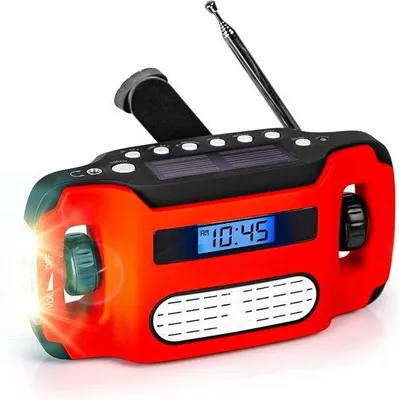 Obrázok produktu pre Súprava núdzového rádia – ručné stavebné rádio – batériové núdzové rádio – prenosné núdzové ručné rádio
