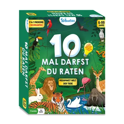 Obrázok produktu pre HCM Skillmatics 10 – Hádaj, čo je to! – Svet zvierat 50275