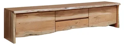 Produktbild von MASSIVMOEBEL24.DE TV-Board Akazie 220x45x50 natur lackiert PURE ACACIA #704
