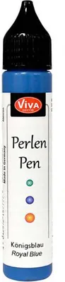 Zdjęcie produktu dla Perlen Pen - Viva Decor - Royal Blue 611 granatowe perełki w płynie
