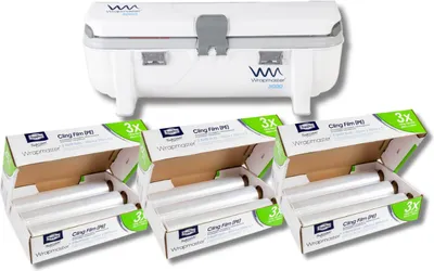 Produktbild von SET Effizienter Wrapmaster Spender WM3000 und + 3 Pack. Frischhaltefolie 3000
