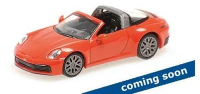 Produktbild von Minichamps 1:87 PORSCHE 911 (992) TARGA 4 - 2020 - ORANGE 870069061