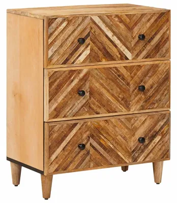 Immagine prodotto di Armadio portaoggetti vidaXL marrone 60 x 33,5 x 75 cm in legno massello di mango