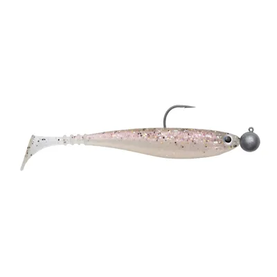 Produktbild von Jackson Zanderbait 14cm Rigged Salt n Pepper Zanderangeln Gummifisch montiert