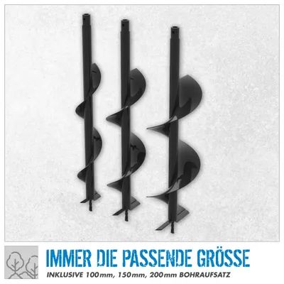 Produktbild von Güde Motor-Erdbohrer GE 1450.1 2-Takt Benzinmotor