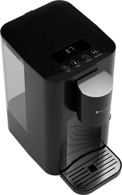 Produktbild von KitchenBrothers Heißwasserspender - 2,9L - Instant Wasserkocher - 5 Stufen von 100 bis 400 ml - Touch-Display - 40-100℃ - Heißwasserzapfhahn - Schwarz