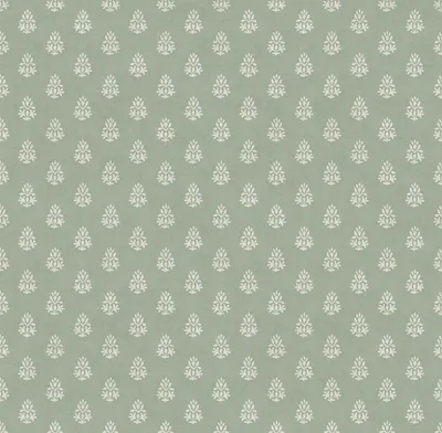 Zdjęcie produktu dla Sanders & Sanders Tapeta małe ozdoby zielonym 53 cm x 10 m