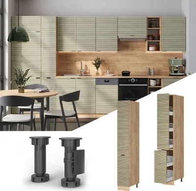 Produktbild von Apothekerschrank Vicco Fame-Line Eiche Paneel 30 cm, Model 51400