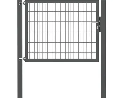 Image de Alberts 636142 Porte individuelle Flexo Plus avec accessoires, anthracite, largeur 150 cm, hauteur 120 cm