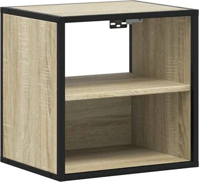 Produktbild von Wand-Nachttisch Sonoma-Eiche 40x31x39,5 cm