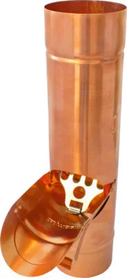 Produktbild von Zambelli Wasserablaufklappe mit Sieb Kupfer Ø 100 mm
