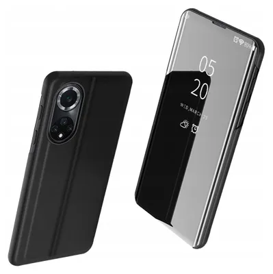 Produktbild von Klare Ansicht Fall Fall Abdeckung Fall für Huawei Nova 9 Schwarz