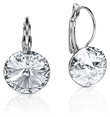 Produktbild von LUISIA® Ohrringe Rivoli mit Kristallen von Swarovski® - 14 mm | Kristall