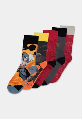 Produktbild von Difuzed Naruto Shippuden Socken 5 Paare  EU 43-46  EU 43-46