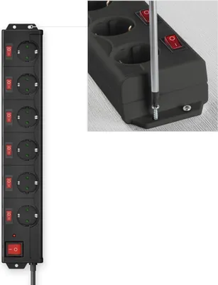 Produktbild von Hama 00223160 Intelligente Steckerleiste 6 AC-Ausgnge 1,4 m 3680 W (00223160)