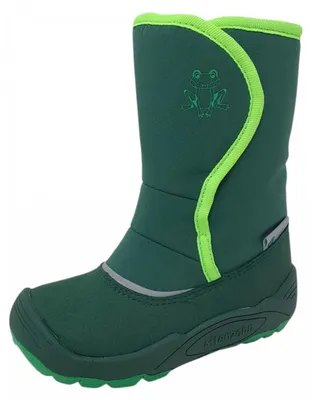 Produktbild von Affenzahn Freezy Frosch Boots Grün