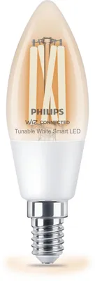 Obrázek produktu pro Led Žárovka Filament E14 4.9W 27-65K 470Lm Ztměnitelná Wi-Fi Wiz