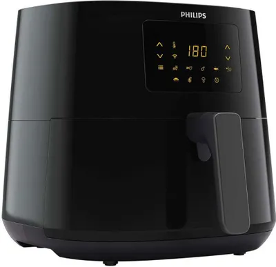 Produktbild von Philips Essential 5000 Series Connected HD9280/70 XL Airfryer der 5000er Serie - Heißluftfritteuse - 6,2 l - 1,2 kg - Rapid Air - China - Einzelbild