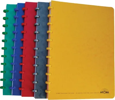 Produktbild von Atoma – Klassisches Notizbuch, ft A4, 100 Seiten, liniert, verschiedene Farben