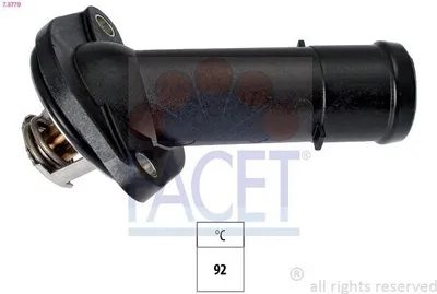 Produktbild von FACET Thermostat Kühlmittel 92°C für VW GOLF VI (5K1) Polo Schrägheck (6R1, 6C1) Passat Variant (3C5) GOLF PLUS (5M1, 521) für AUDI A3 Sportback (8PA)