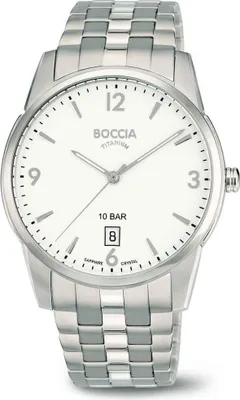 Obrázek produktu pro Boccia 3632-01 Men's Watch Titanium  Watch