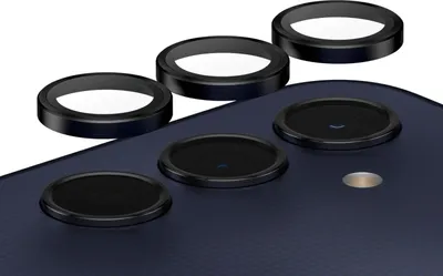 Zdjęcie produktu dla PanzerGlass ® Hoops® Camera Lens Protector Black Samsung Galaxy A25 5G, Samsung, Samsung - Galaxy new A24 5G, Aplikacja na sucho, Odporny na zadrapania, Odporny na wstrząsy, Czarny, 1 szt.