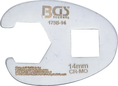 Image de BGS 1756-14 Clé à ergots 10 (3/8), 14 mm