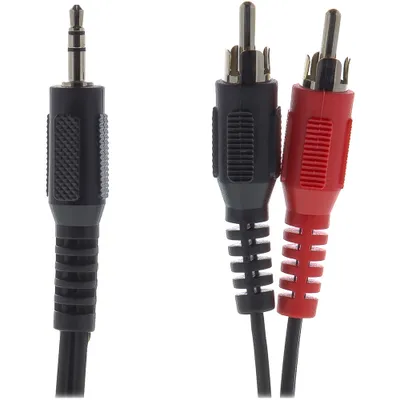 Obrázok produktu pre SENCOR SAV 104-050 AV kábel, 3,5 mm stereo jack - 2x Cinch/RCA konektor, dĺžka 5 m