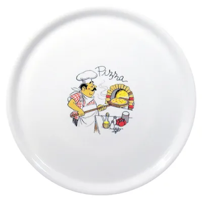 Zdjęcie produktu dla HENDI Tradycyjny talerz do pizzy, biały, 310 mm